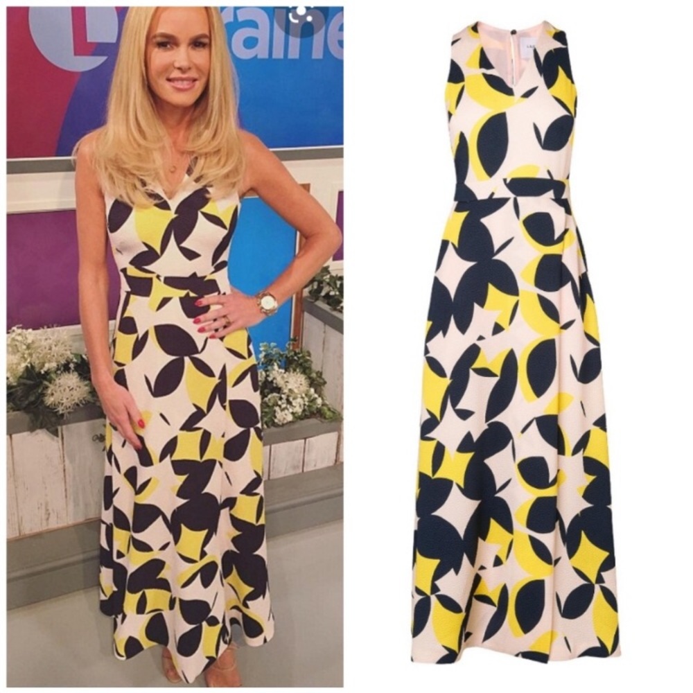 L.K. Bennett London Lina geometric print dress